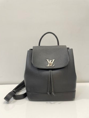 Louis Vuitton Black Lockme Backpack Bag-Backpack-Louis Vuitton-The Closet Egypt