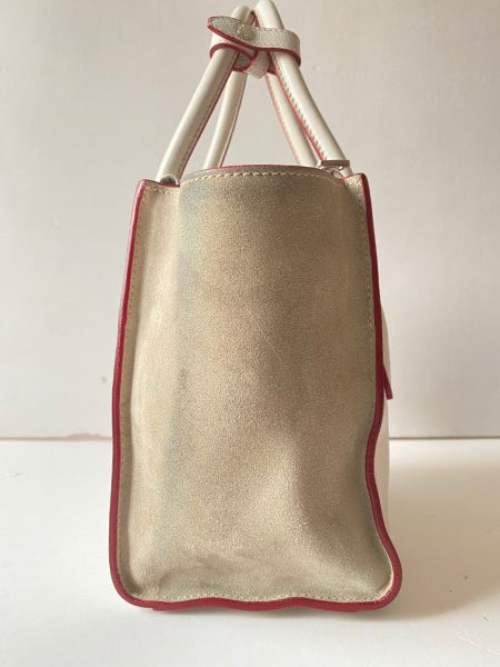 Prada White Twin Pocket Tote Bag-handbag-Prada-The Closet Egypt