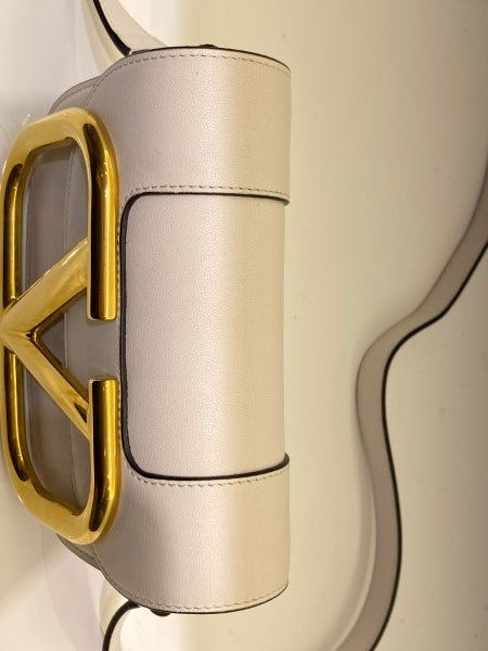Valentino Off White Super V Crossbody Bag-handbag-Valentino-The Closet Egypt
