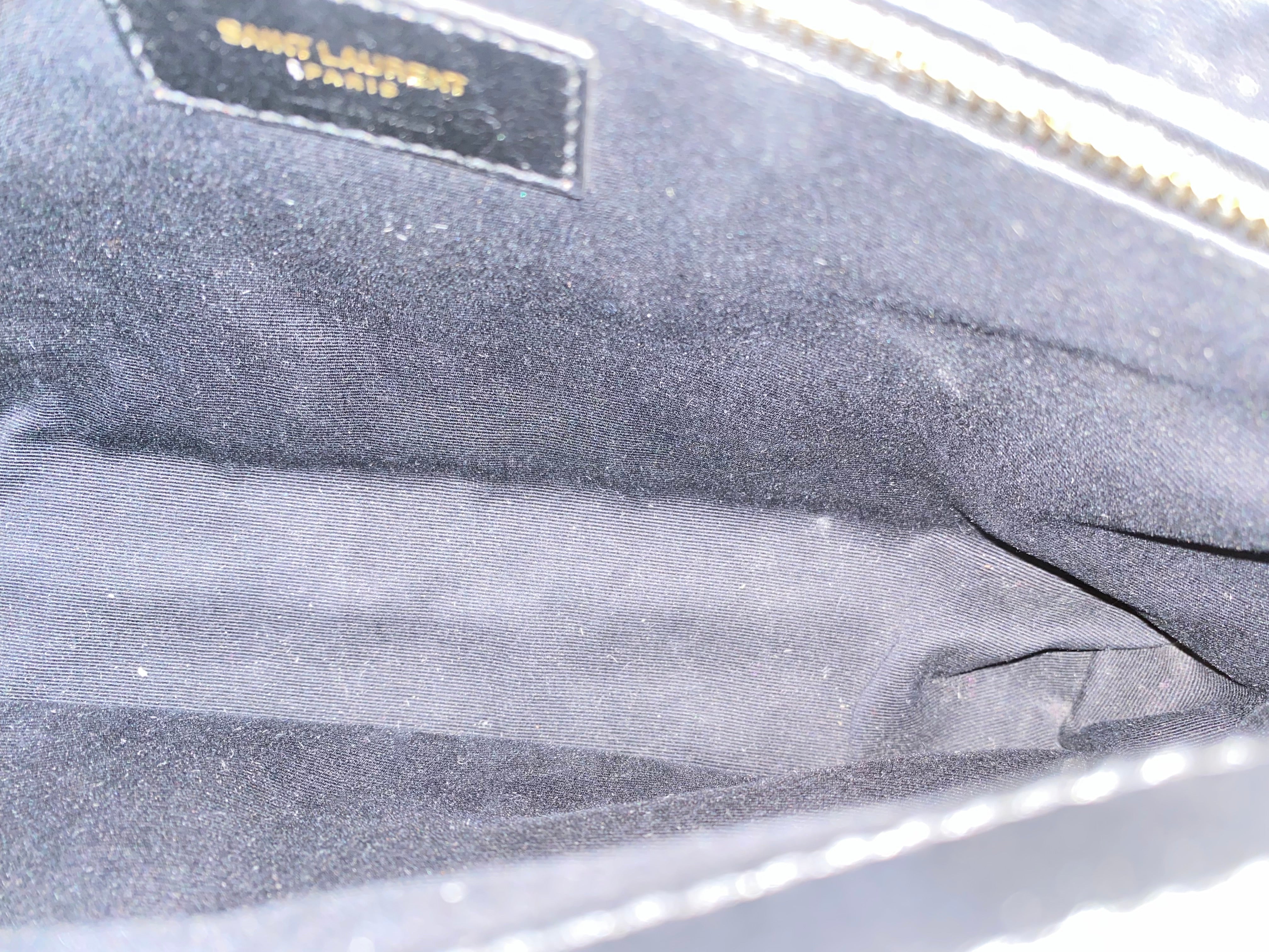 YSL Black Loulou Medium Bag