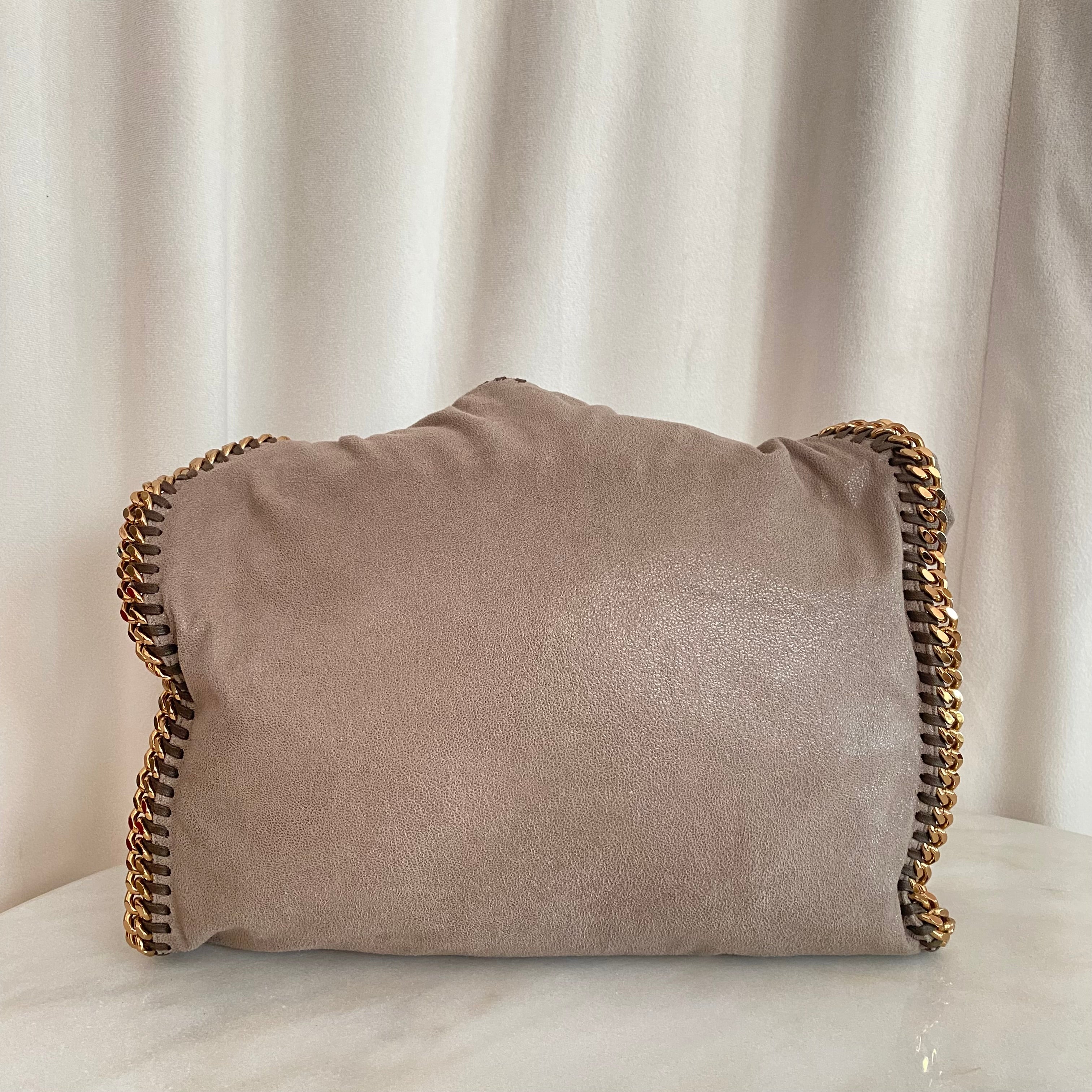 Stella Mccartney Cafe Falabella Double Chain Bag-handbag-Stella Mccartney-The Closet Egypt