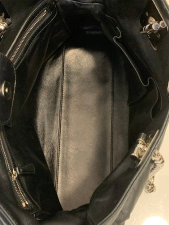 Christian Dior Black Cannage Granville Chain Link Tote Bag-handbag-Christian Dior-The Closet Egypt