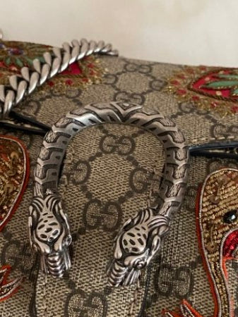Gucci Ebony GG Python Dionysus Supreme Elephant Lte. Ed. Bag-handbag-Gucci-The Closet Egypt