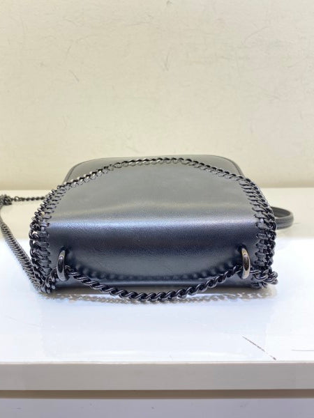 Stella Mccartney Black Vegan Falabella Box Crossbody Bag-handbag-Stella Mccartney-The Closet Egypt