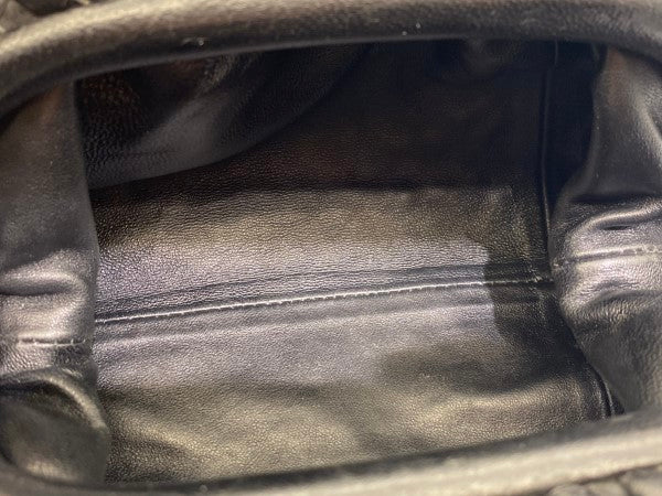 Bottega Veneta Black Intrecciato Clutch with Teen Pouch-Clutch-Bottega Veneta-The Closet Egypt