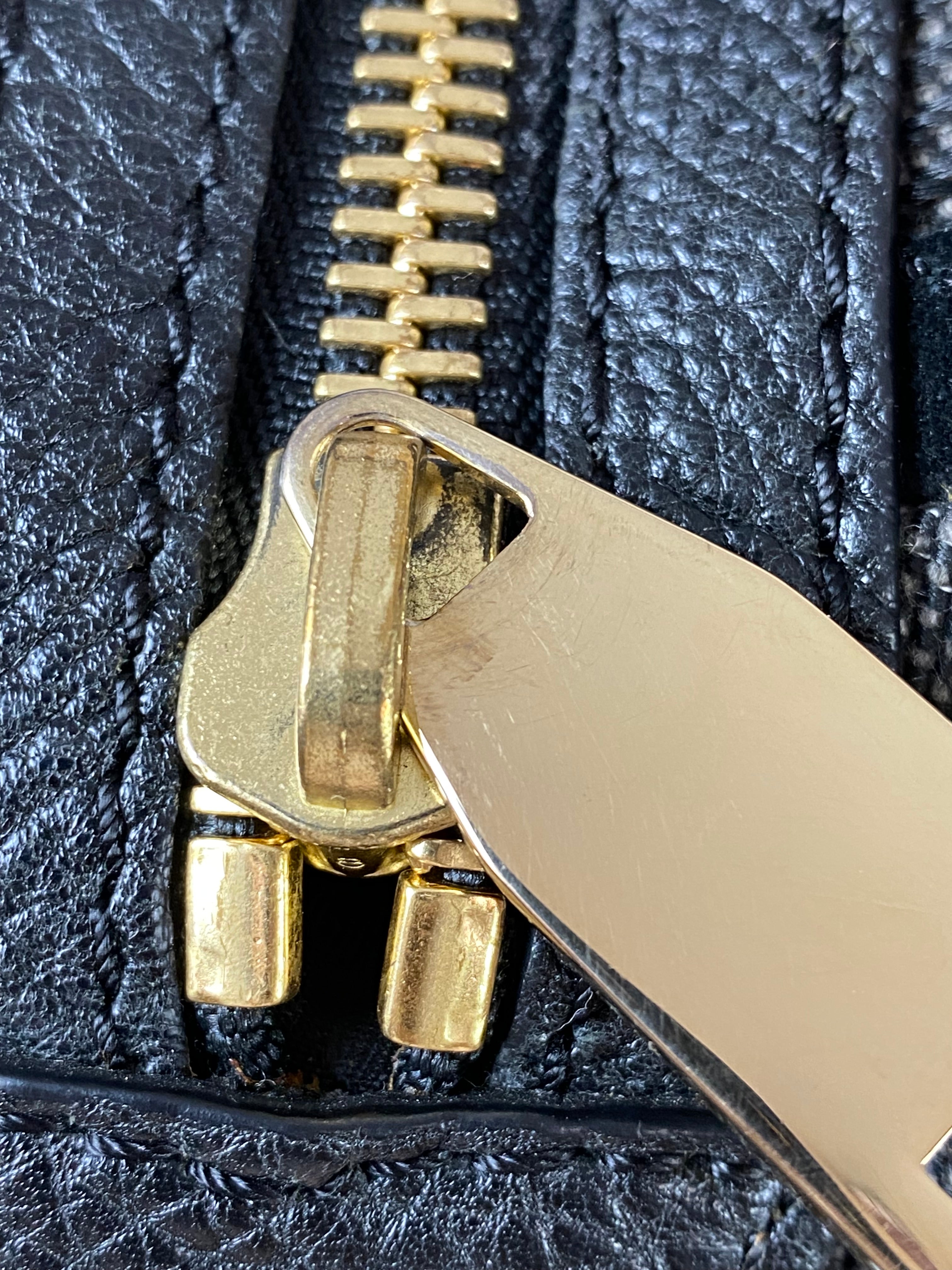 Burberry Black Bowling Boston Medium Bag