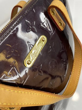 Louis Vuitton Burgundy Bellevue Tote Vernis Bag-handbag-Louis Vuitton-The Closet Egypt