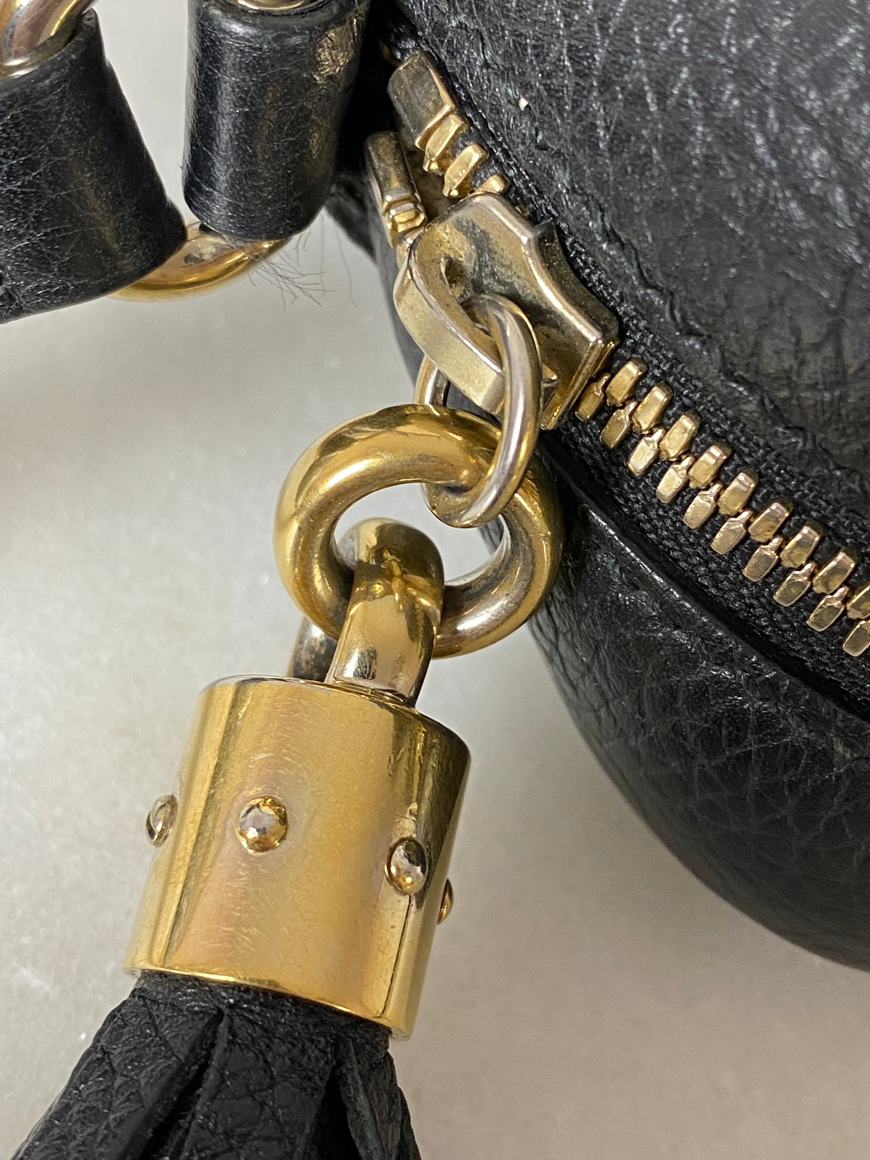 Gucci Black Soho Disco Camera Crossbody Bag