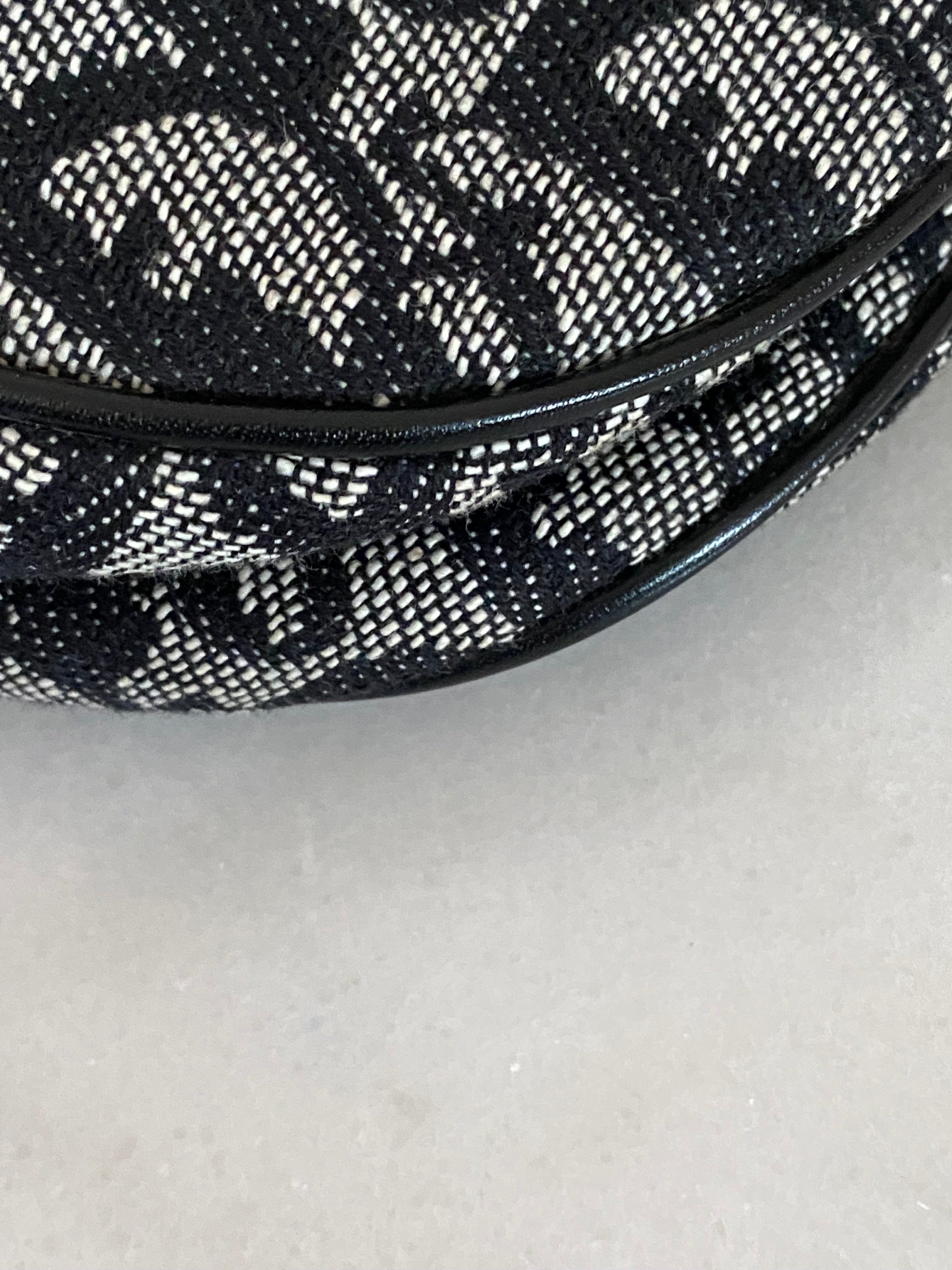 Christian Dior Black Oblique Saddle Bag-handbag-Christian Dior-The Closet Egypt