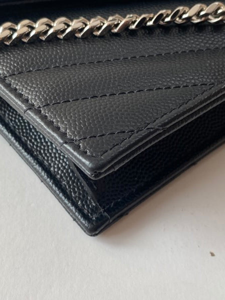 YSL Black Envelope WOC-Wallet Chain-YSL-The Closet Egypt