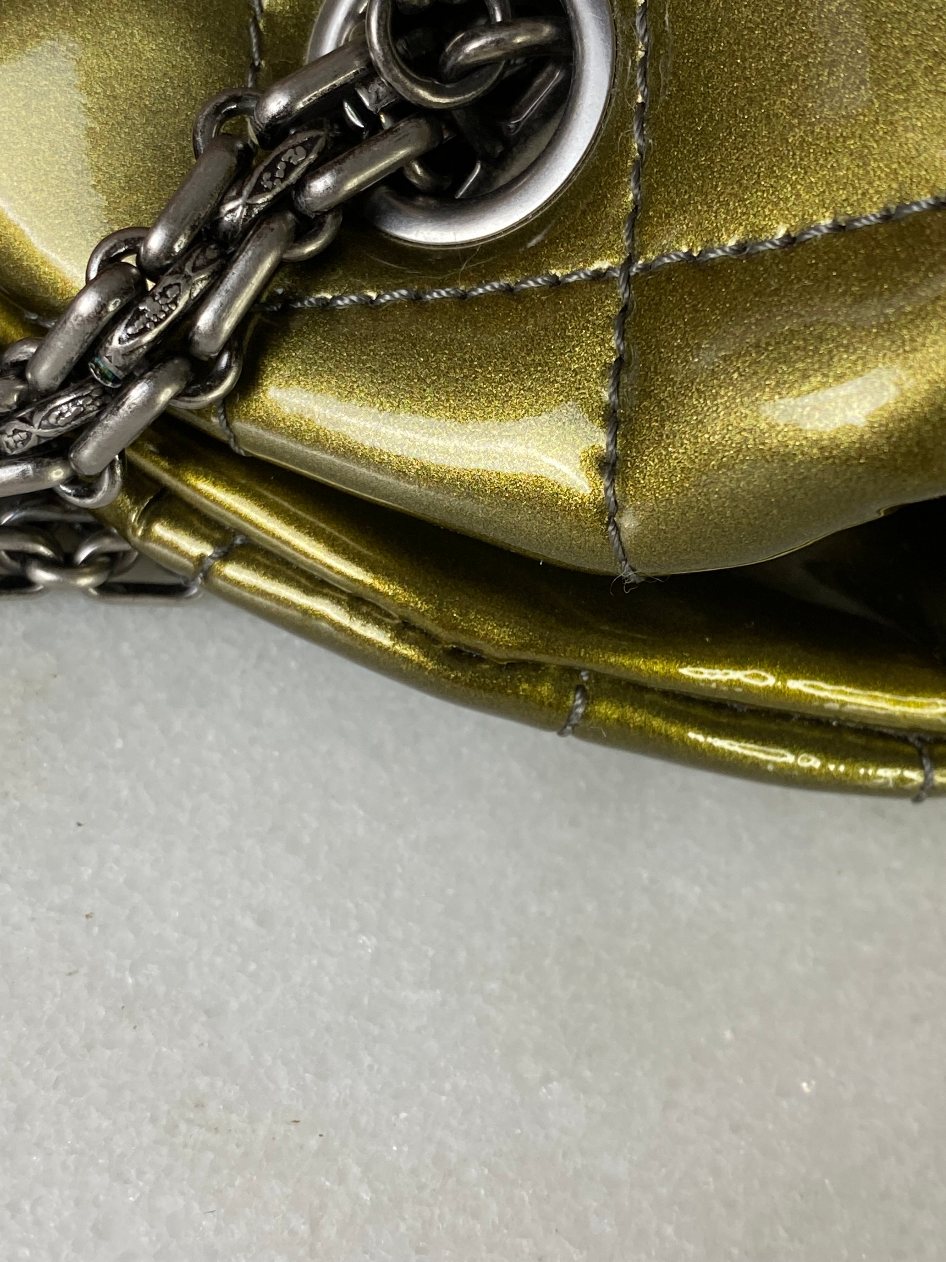Chanel Olive Just Mademoiselle Bowling Ombre Bag-handbag-Chanel-The Closet Egypt
