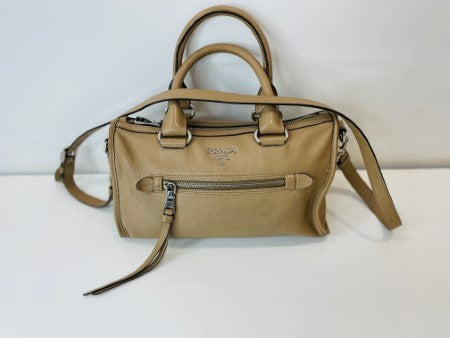 Prada Beige Vitello Phenix Tote Bag-handbag-Prada-The Closet Egypt