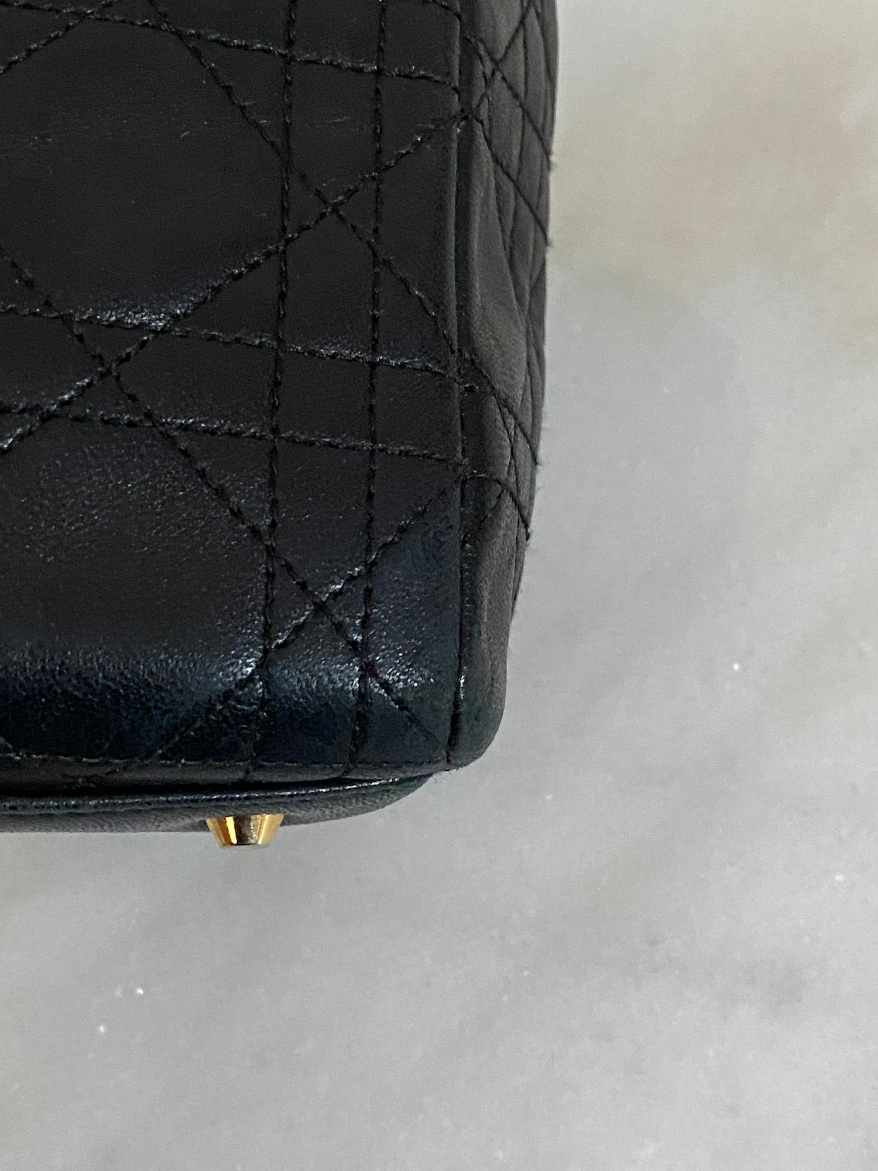 Christian Dior Black Lady Dior Small Bag-handbag-Christian Dior-The Closet Egypt