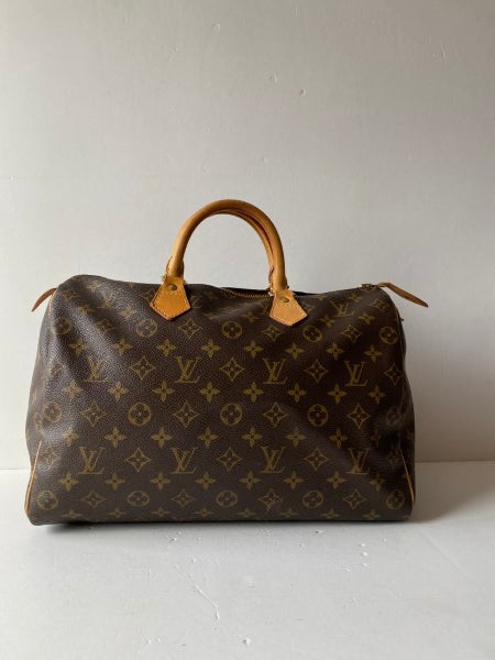 Louis Vuitton Monogram Speedy 35 Bag-handbag-Louis Vuitton-The Closet Egypt