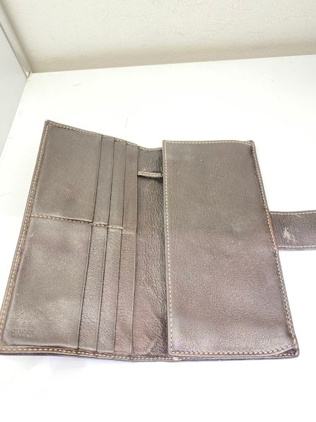 Gucci Ebony GG Long Wallet-wallet-Gucci-The Closet Egypt