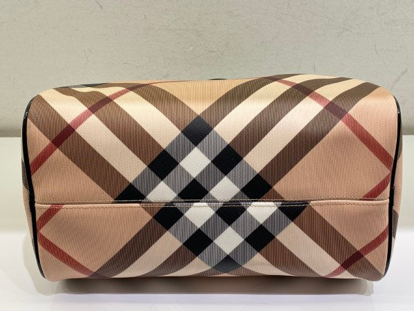 Burberry Haymarket Black Boston Bag-handbag-Burberry-The Closet Egypt
