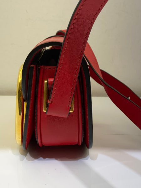 Valentino Red Super V Crossbody Bag-handbag-Valentino-The Closet Egypt