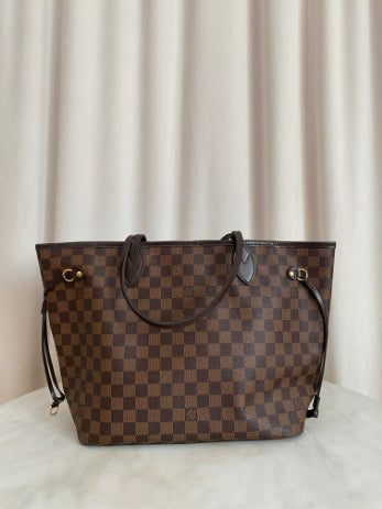 Louis Vuitton Damier Ebene Neverfull Bag-handbag-Louis Vuitton-The Closet Egypt