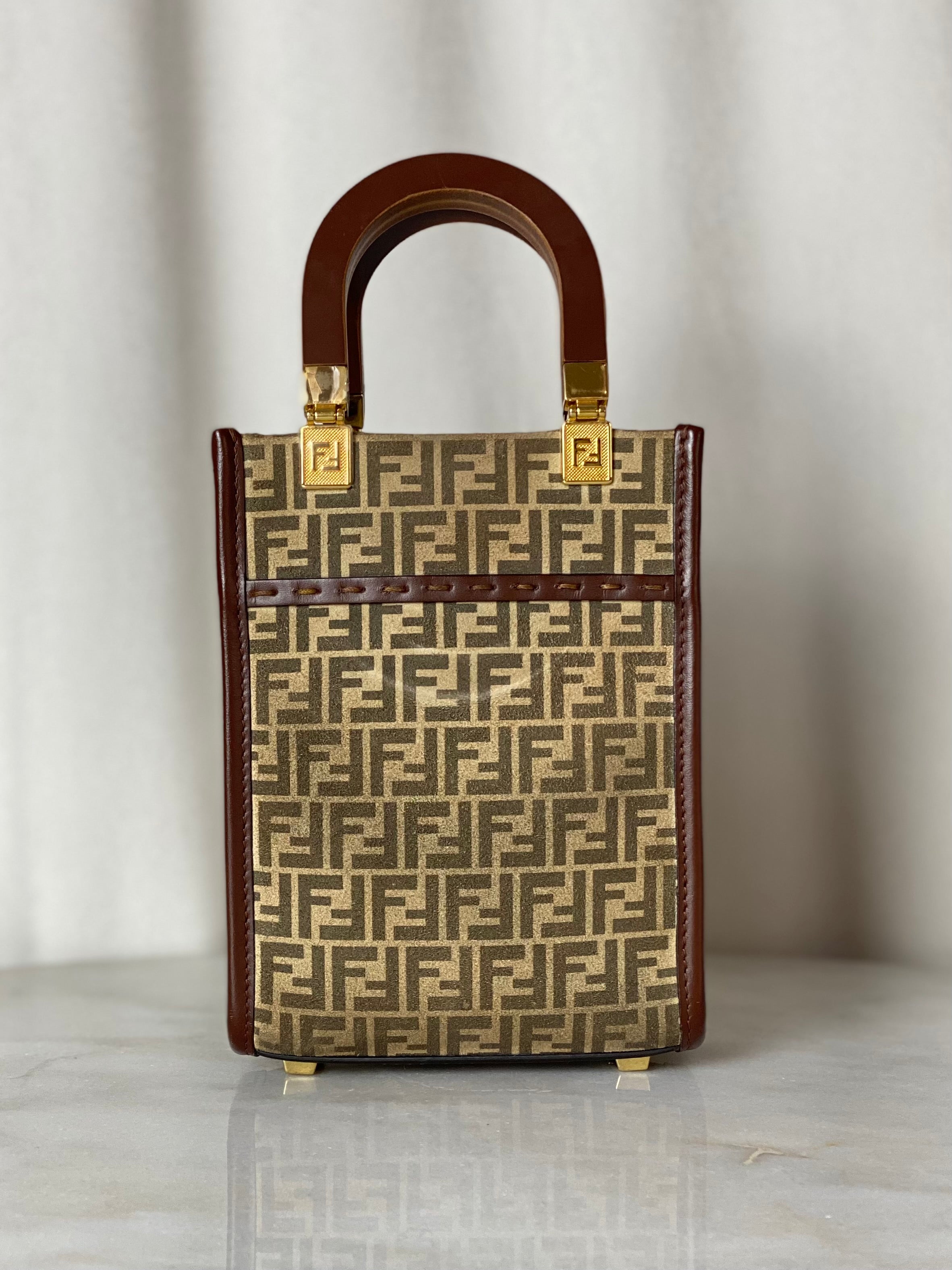 Fendi Sunshine Mini Crossbody Bag-handbag-Fendi-The Closet Egypt