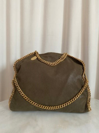 Stella Mccartney Olive Falabella Large Bag-handbag-Stella Mccartney-The Closet Egypt
