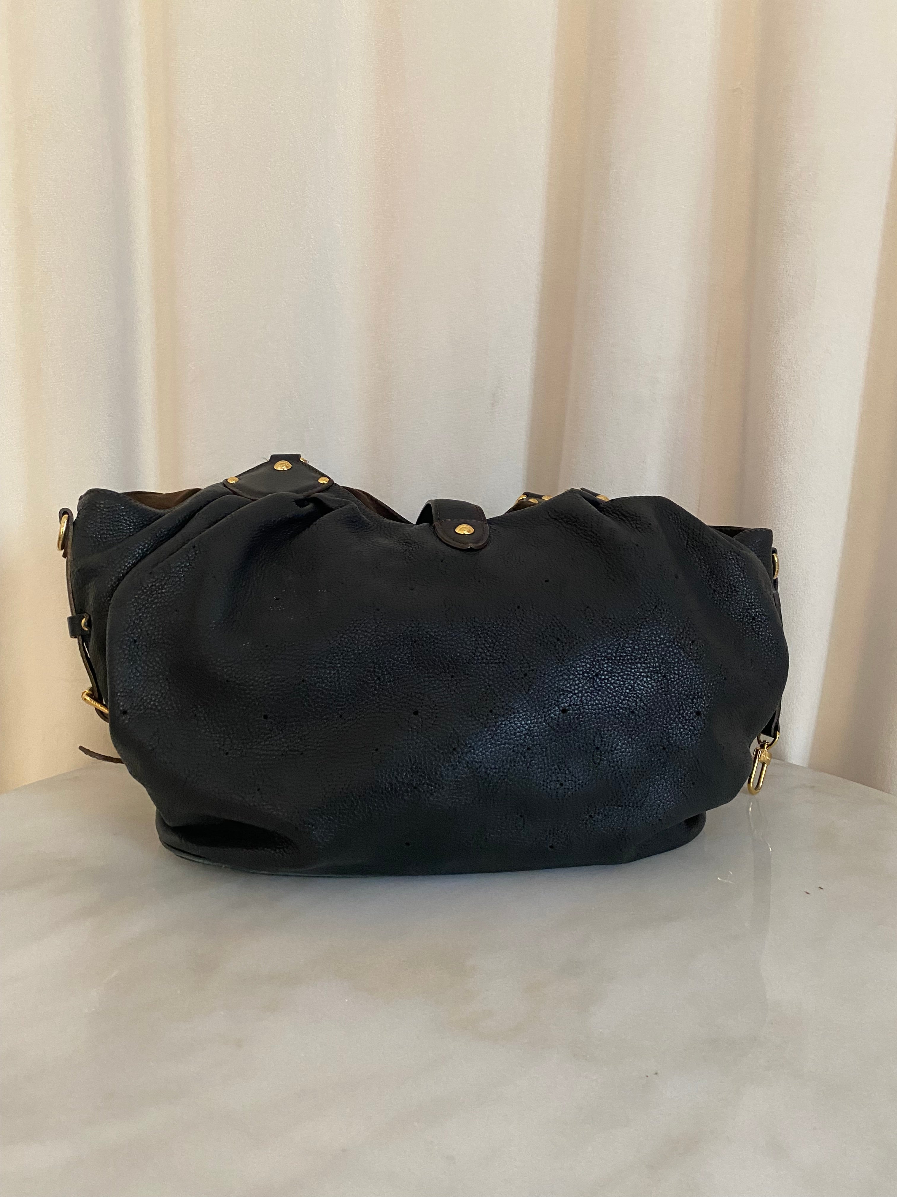 Louis Vuitton Black Mahina Tote Bag-handbag-Louis Vuitton-The Closet Egypt