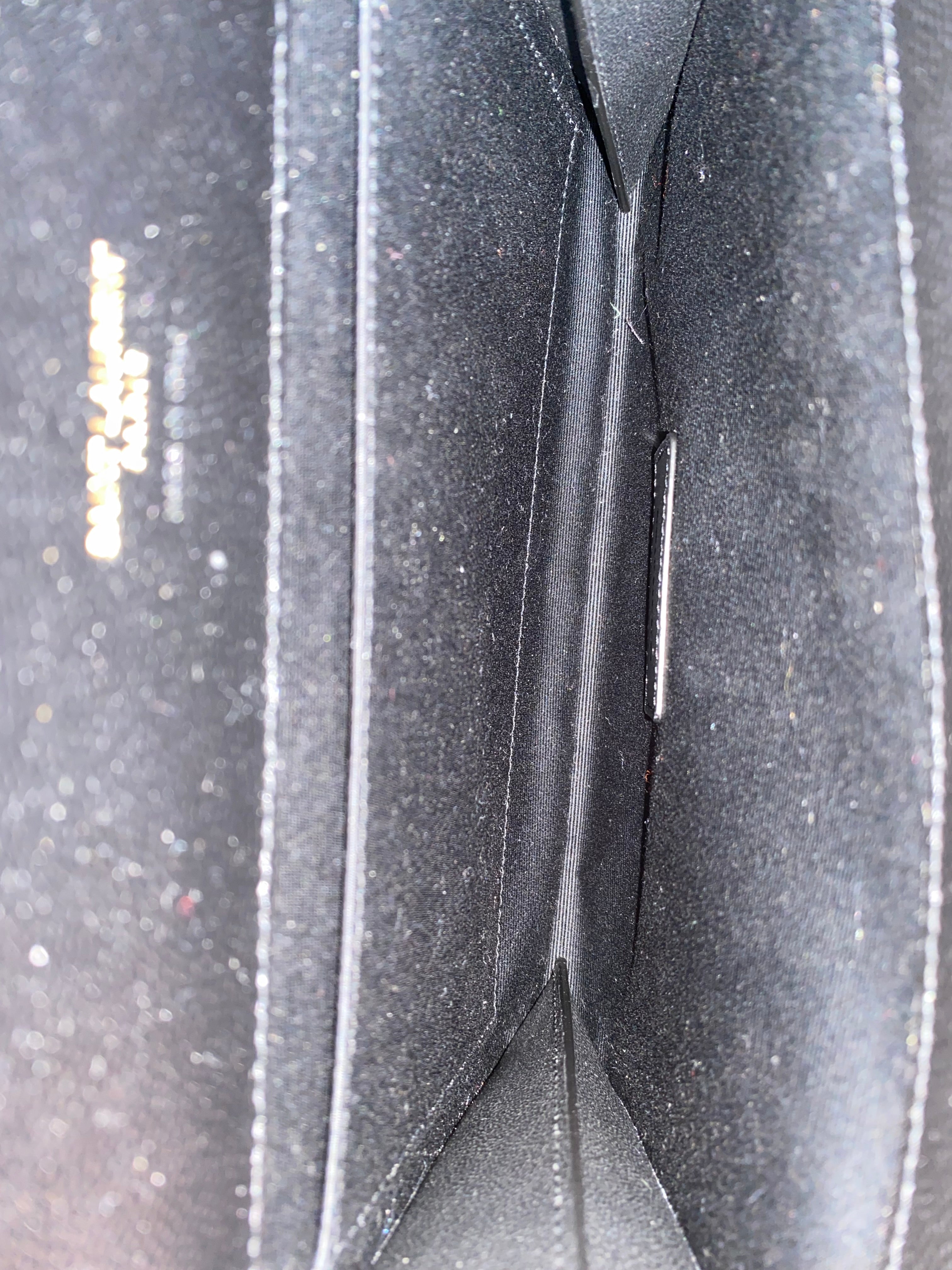 YSL Black Cassandre Flap Clutch-Clutch-YSL-The Closet Egypt