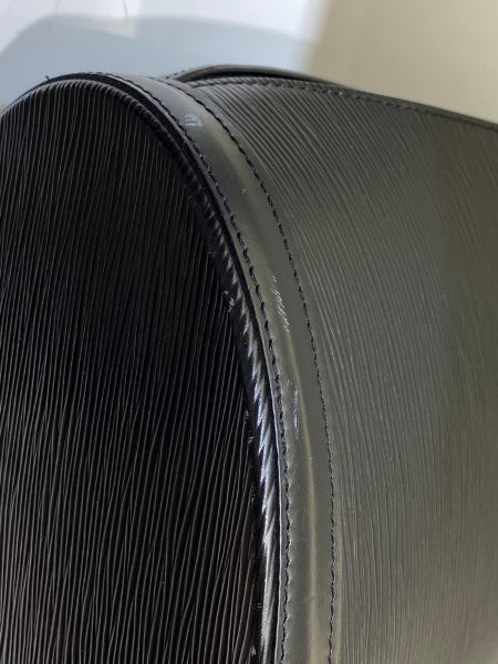 Louis Vuitton Noir Bucket Bag-handbag-Louis Vuitton-The Closet Egypt