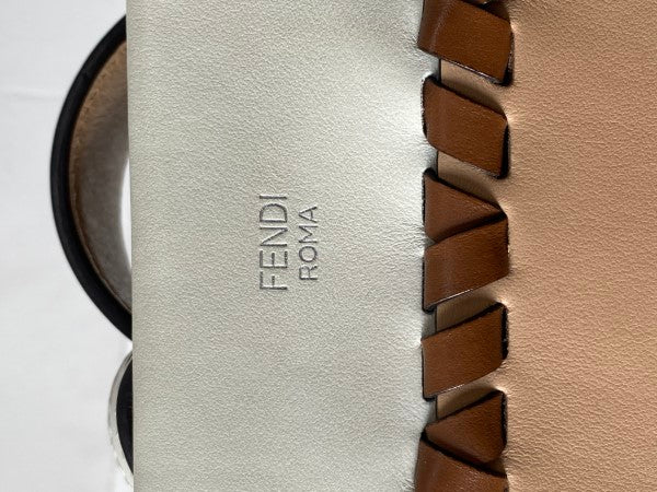Fendi Bicolor Runway Whipstitch Tote Bag-handbag-Fendi-The Closet Egypt