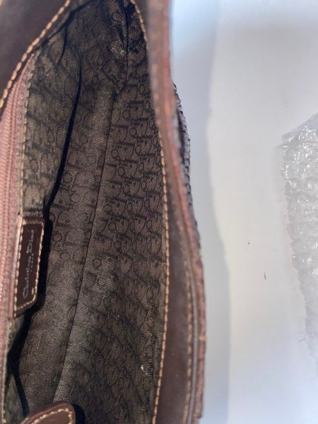 Christian Dior Black Snakeskin Street Hobo Handbag-handbag-Christian Dior-The Closet Egypt