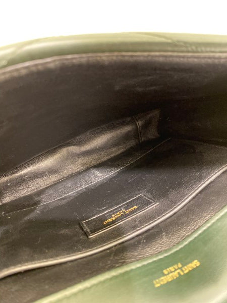 YSL Green Sulpice Medium Shoulder Bag-handbag-YSL-The Closet Egypt