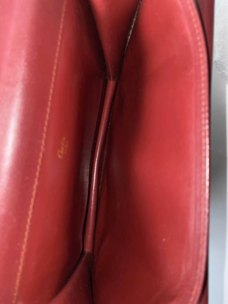 Cartier Dark Red Clutch-Clutch-Cartier-The Closet Egypt