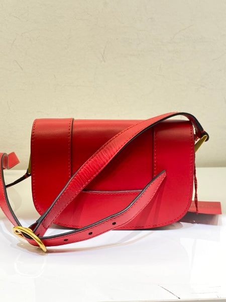 Valentino Red Super V Crossbody Bag-handbag-Valentino-The Closet Egypt