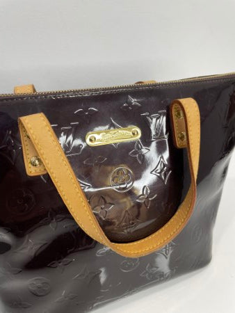 Louis Vuitton Burgundy Bellevue Tote Vernis Bag-handbag-Louis Vuitton-The Closet Egypt