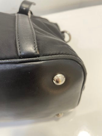 Prada Black Nylon Shoulder Bag-handbag-Prada-The Closet Egypt