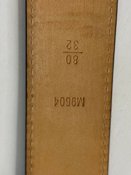 Louis Vuitton Black Initiales Belt 32