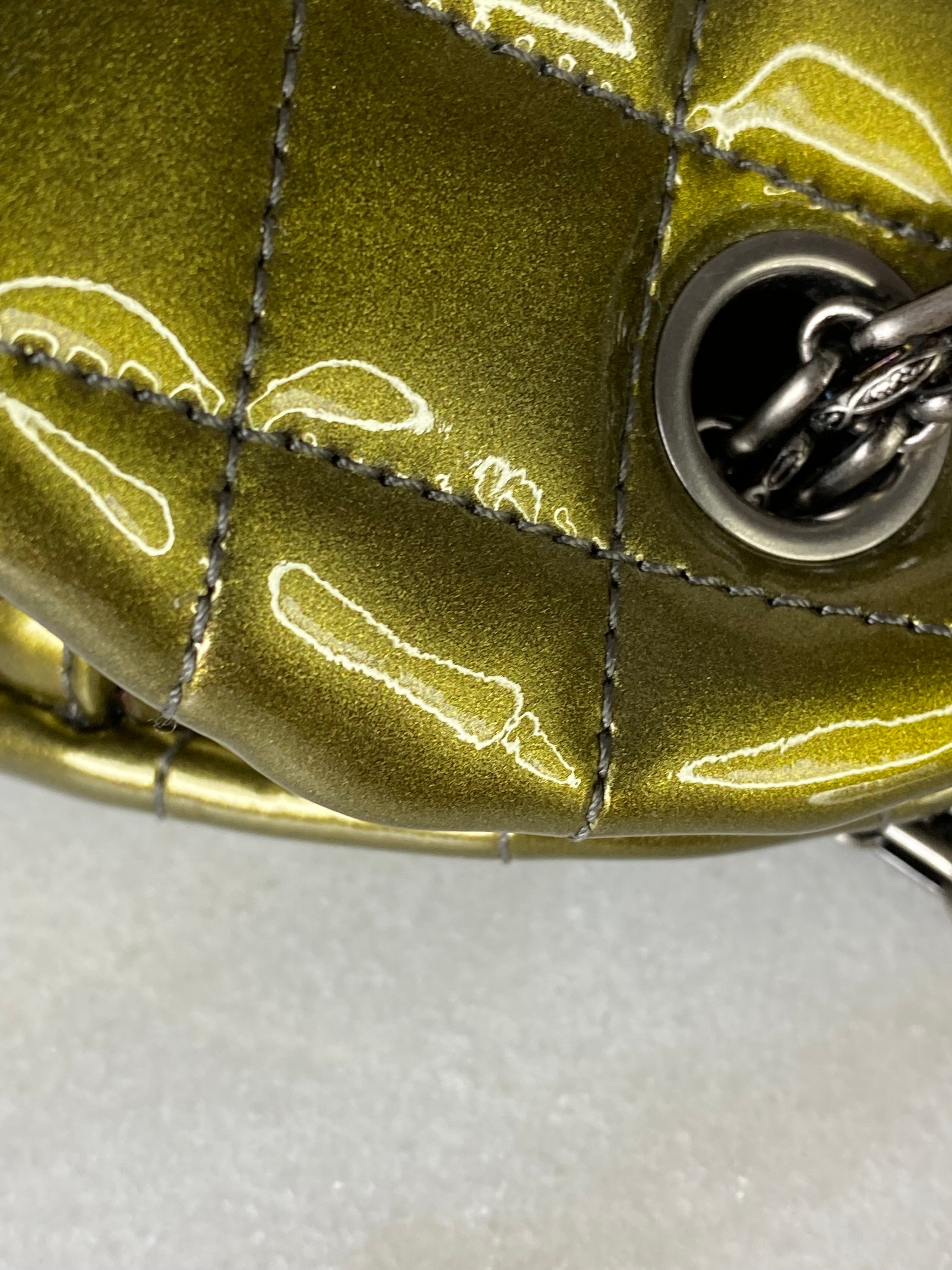 Chanel Olive Just Mademoiselle Bowling Ombre Bag-handbag-Chanel-The Closet Egypt