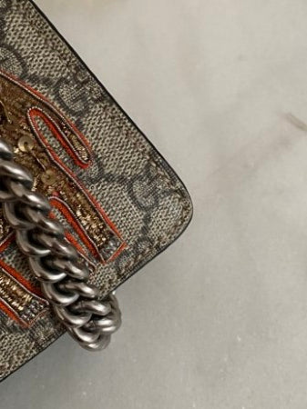 Gucci Ebony GG Python Dionysus Supreme Elephant Lte. Ed. Bag-handbag-Gucci-The Closet Egypt