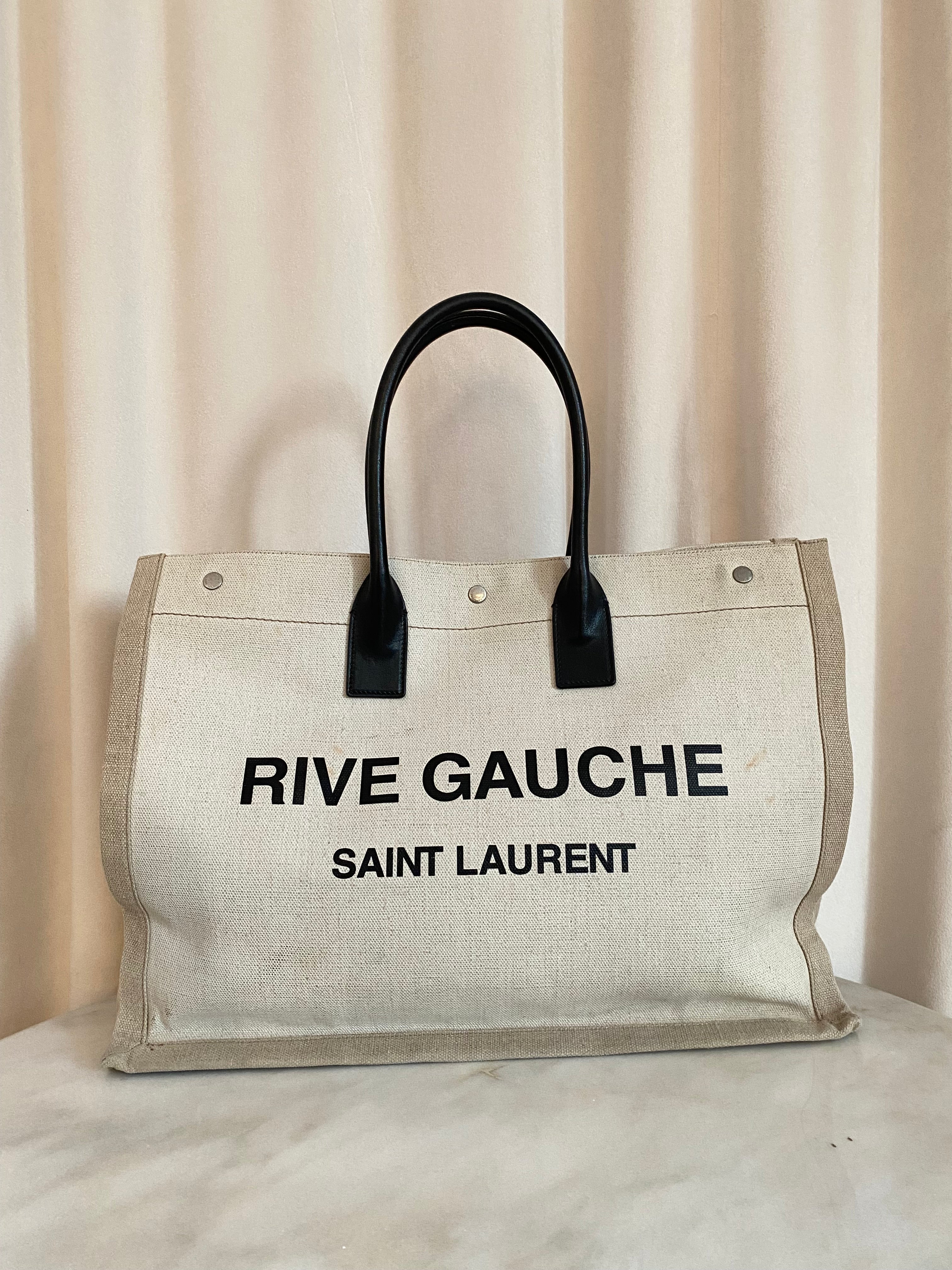 YSL Tricolor Rive Gauche Tote Large Bag-handbag-YSL-The Closet Egypt