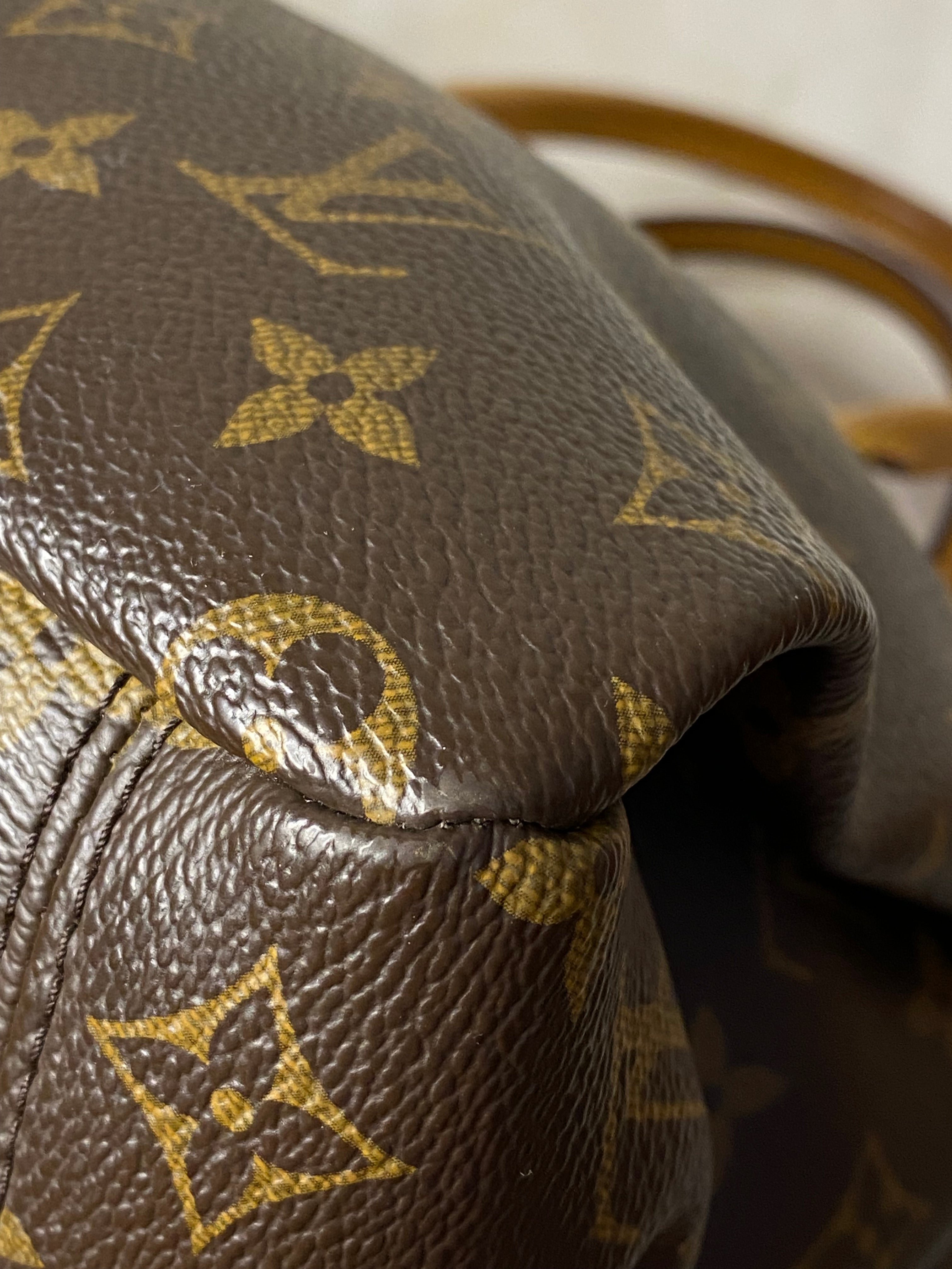 Louis Vuitton Monogram Red Pallas 2 Way Tote Bag W/ Strap-handbag-Louis Vuitton-The Closet Egypt