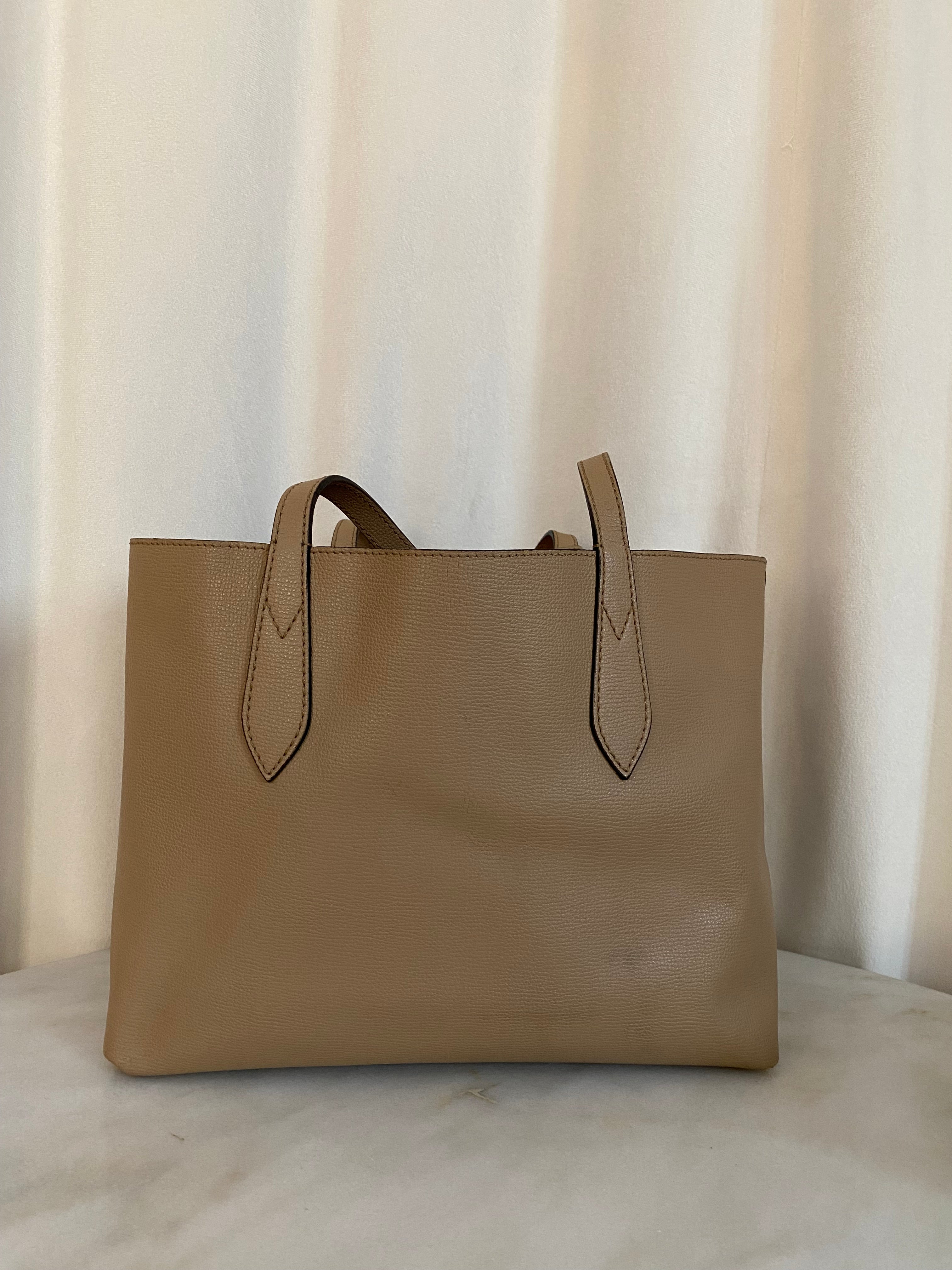 Burberry Beige Reversible Shoulder Bag-handbag-Burberry-The Closet Egypt