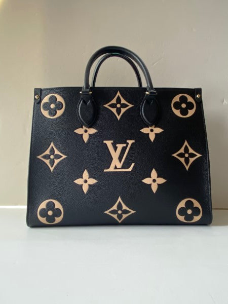 Louis Vuitton Bicolor Monogram Empreinte Giant Onthego Bag-handbag-Louis Vuitton-The Closet Egypt