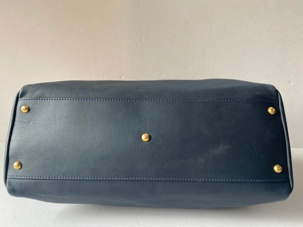 Fendi Navy Peekaboo Large Bag-handbag-Fendi-The Closet Egypt