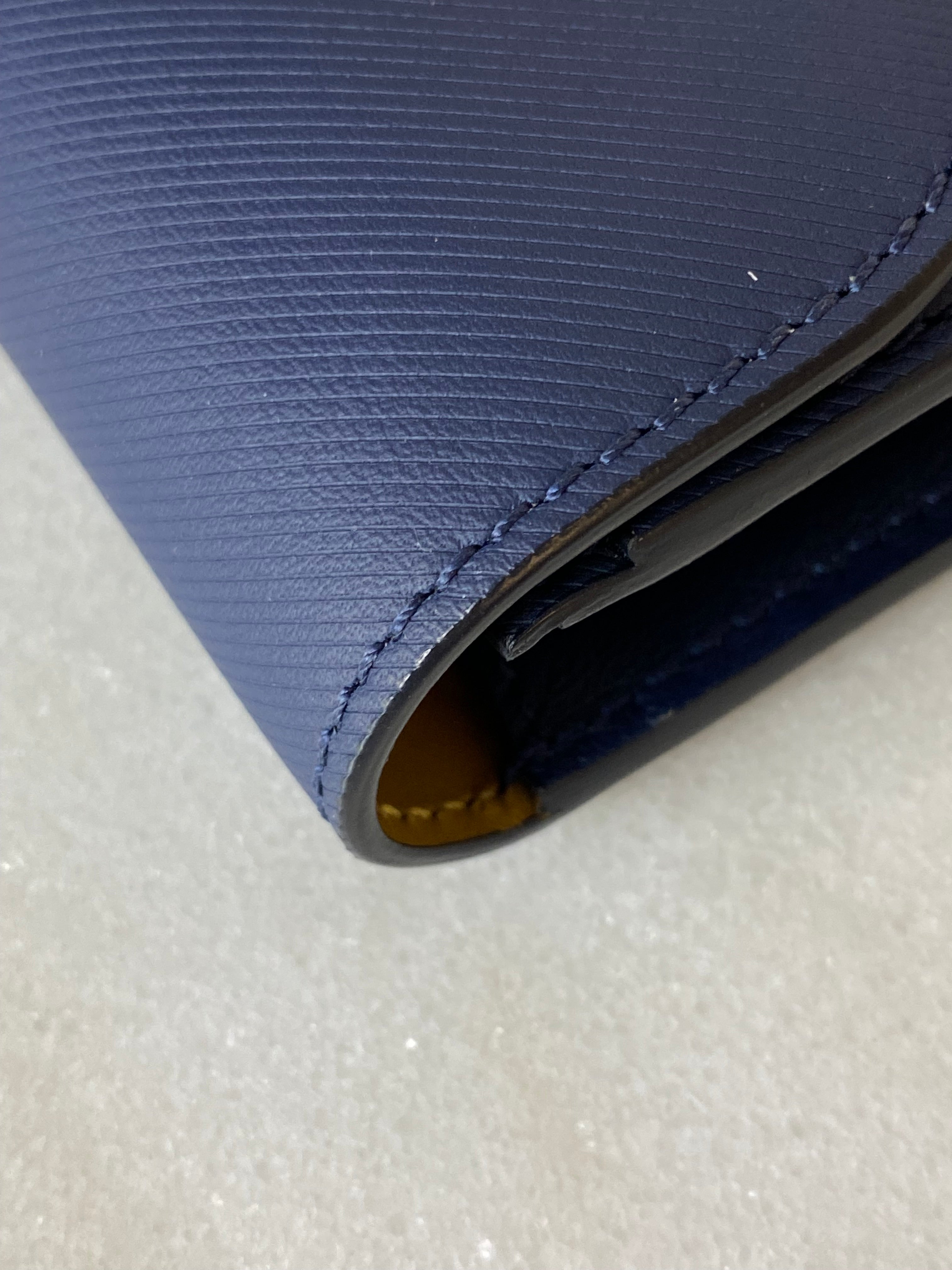 Burberry Blue Halton Continental Wallet-wallet-Burberry-The Closet Egypt