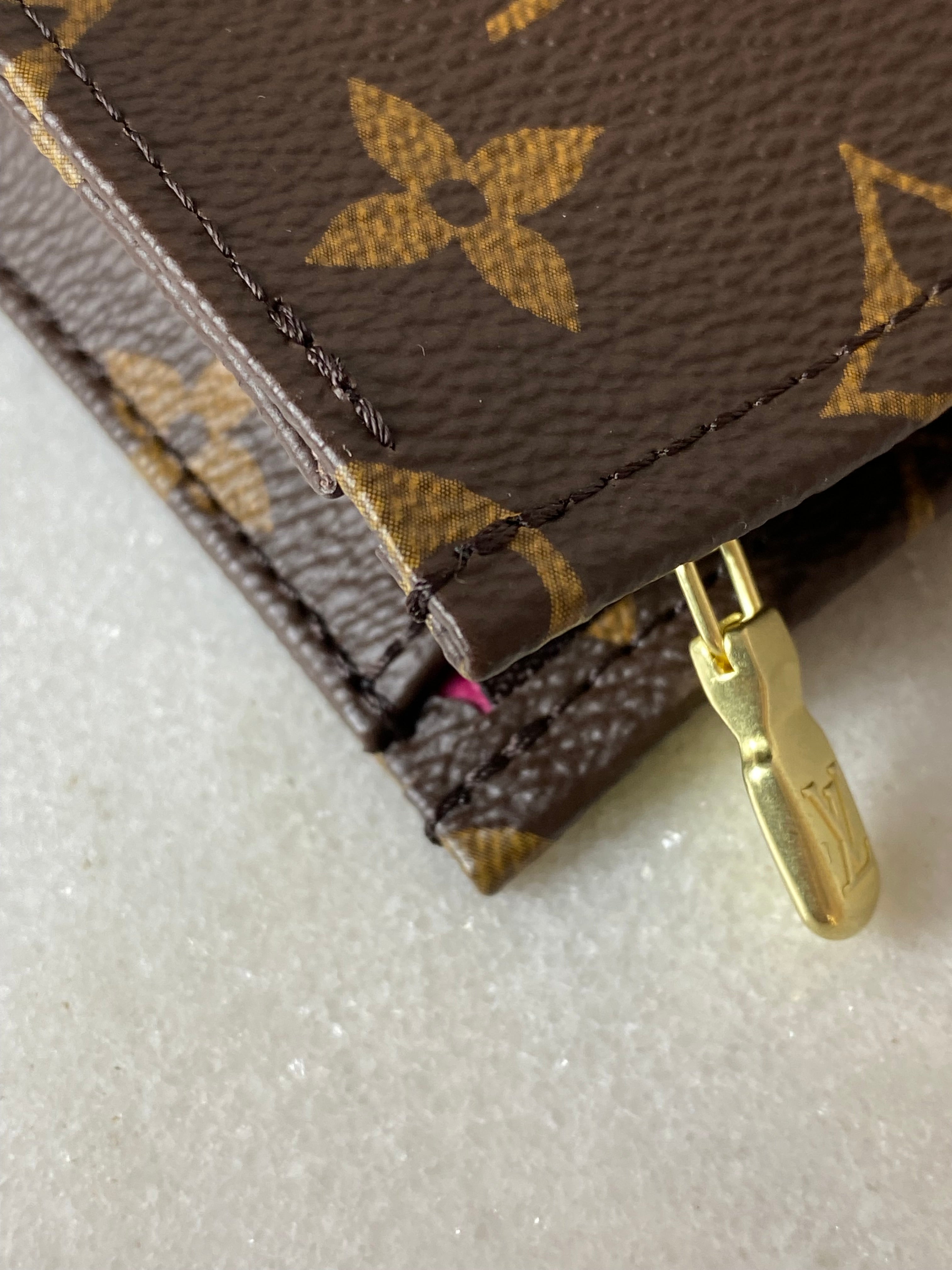 Louis Vuitton Monogram Zip Pouch 15-Pouch-Louis Vuitton-The Closet Egypt