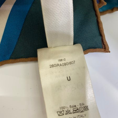 Christian Dior Multicolor Soie Square Silk Scarf-Scarf-Christian Dior-The Closet Egypt