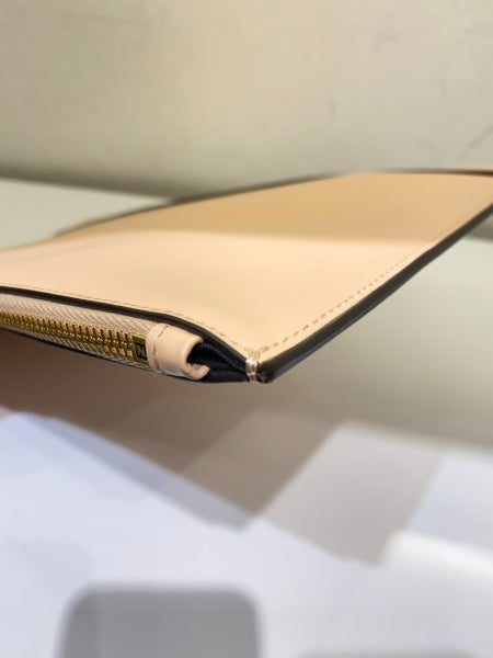 Fendi Bicolor Flat Roma Clutch-Clutch-Fendi-The Closet Egypt