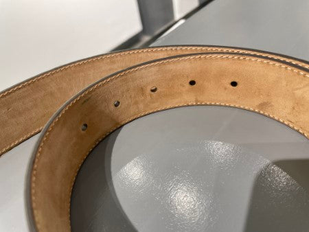 Gucci Brown GG Buckle Belt 34-Belt-Gucci-The Closet Egypt