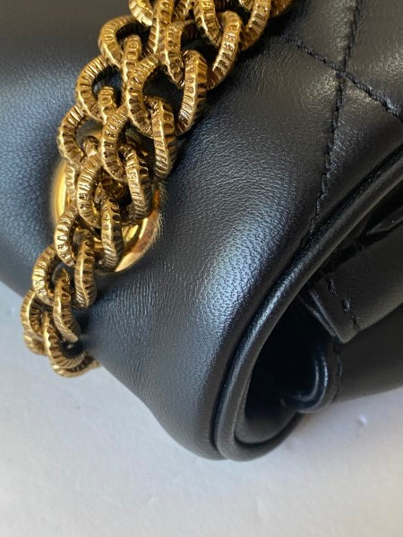 Dolce & Gabbana Black Devotion Shoulder Bag-handbag-Dolce & Gabbana-The Closet Egypt