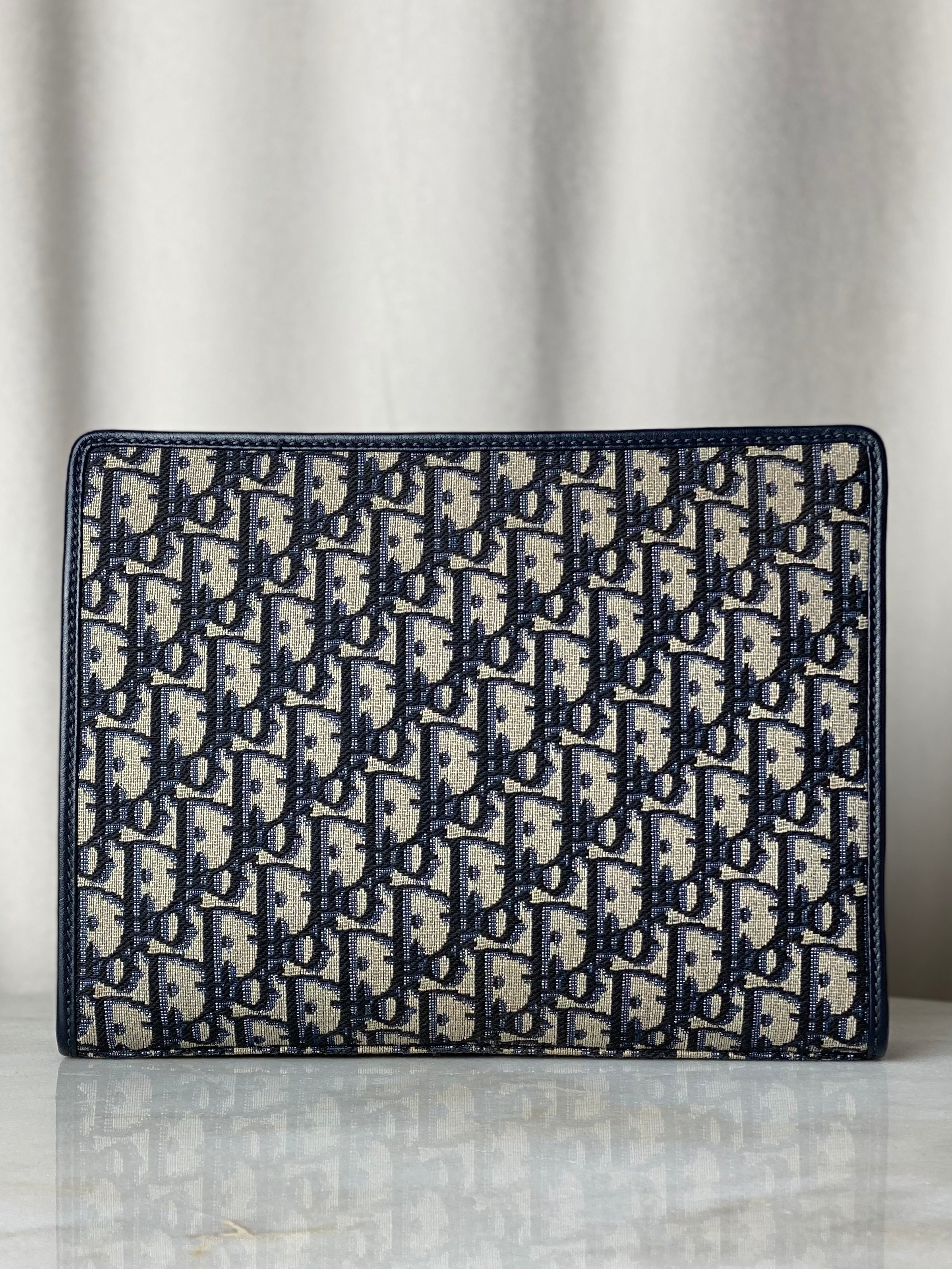 Christian Dior Blue Montaigne Pouch-Pouch-Christian Dior-The Closet Egypt