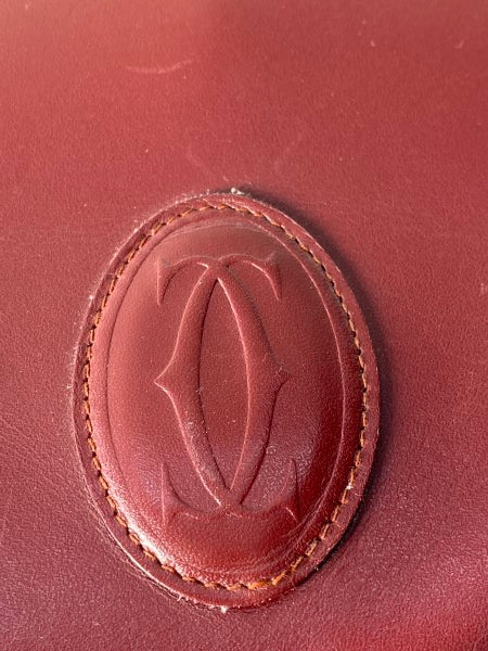 Cartier Dark Red Clutch-Clutch-Cartier-The Closet Egypt
